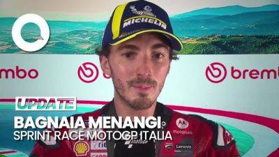 Juara Sprint Race MotoGP Italia, Bagnaia: Balapan Utama Lebih Sulit