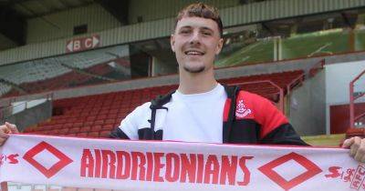 Rhys Maccabe - East Kilbride - Aberdeen striker joins Airdrie as boss hails 'natural goalscorer' - dailyrecord.co.uk - county Mason