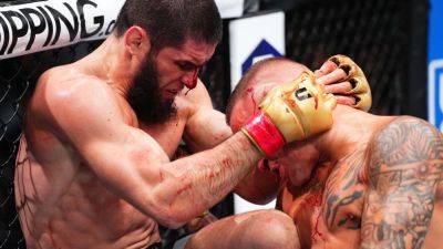 Islam Makhachev submits Dustin Poirier to retain UFC title - ESPN