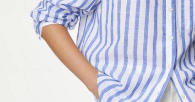 Marks and Spencer's £25 summer shirt in 4 designs 'irons well' and is 'easy to throw on' over virtually any outfit - manchestereveningnews.co.uk