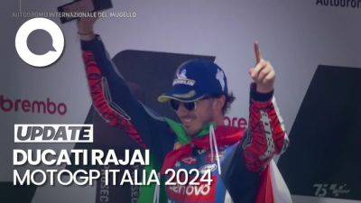 Francesco Bagnaia - Jorge Martín - Bagnaia Juara MotoGP Italia, Bastianini Kedua - sport.detik.com