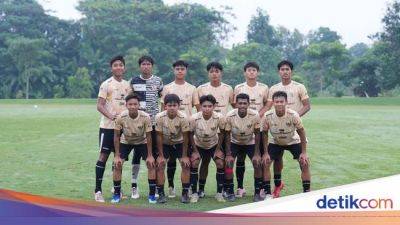 Head to head Indonesia Vs Singapura di Piala AFF U-16