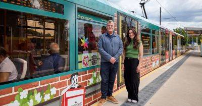 A Coronation Street tram has been launched across Manchester's Metrolink