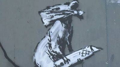 Suspended prison sentence and €30,000 fine for Banksy theft in Paris