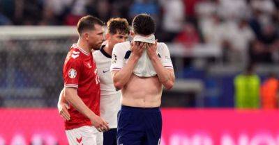 Kyle Walker - Harry Kane - Gareth Southgate - Phil Foden - Euro 2024: England fans boo players after draw against Denmark - breakingnews.ie - Denmark - Serbia - Slovenia