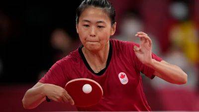 Making her 5th Olympic appearance, Mo Zhang to lead Canada's table tennis team