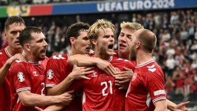 England held by Denmark after Hjulmand stunner