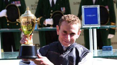 Horse racing-Moore passes Dettori for most wins at Royal Ascot