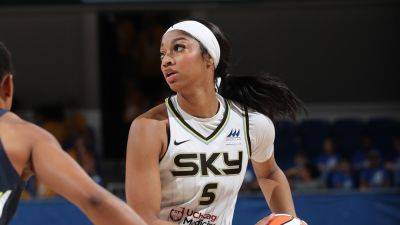WNBA star rookie Angel Reese delivers record-setting performance in win over Wings