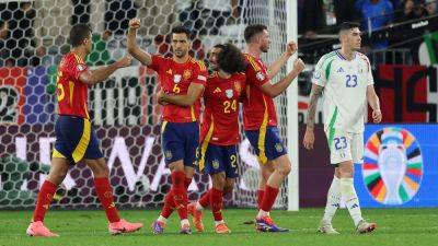 Own-goal enough to see Spain ease past outclassed Italy