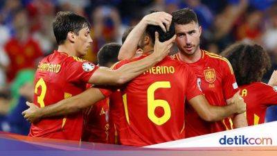 A.Di-Grup - Luis De-La-Fuente - Roja La-Furia - Piala Eropa - Daftar Tim Lolos 16 Besar Euro 2024: Spanyol Susul Jerman - sport.detik.com - Albania