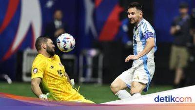 Lionel Messi - Alexis Mac Allister - Julian Alvarez - Aduh... Messi! - sport.detik.com - Argentina - Chile
