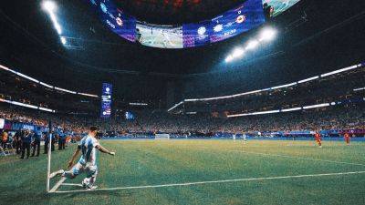 Argentina, Canada criticize playing surface at Mercedes-Benz Stadium after Copa America opener