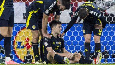Scotland's Tierney out of Euros with hamstring injury
