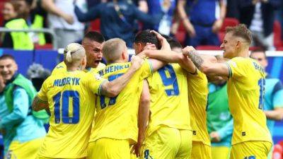Ukraine keep Euros hopes alive with 2-1 win against Slovakia