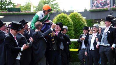 Crystal Black sparkles to give Keane team emotional Ascot victory