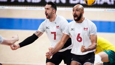 Canada posts upset win over Brazil, reaches Volleyball Nations League men's quarterfinals