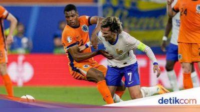 Euro 2024: Belanda Vs Prancis Masih 0-0 Saat Turun Minum