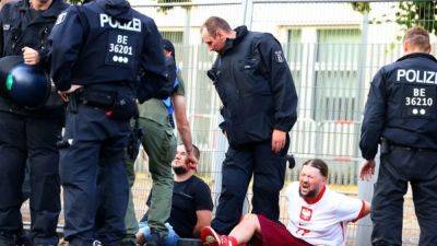 Arrests at Euro 2024 in Berlin after trouble involving "mostly Polish" fans