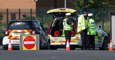 GMP issue arrest update after officer thrown off motorbike in smash