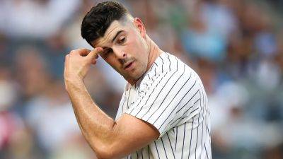 Yankees' Carlos Rodón gets emotional after poor start, consoled by teammate in dugout