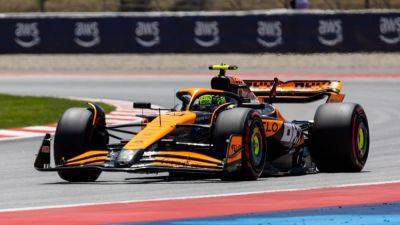 Norris edges out Verstappen to take pole position in Spain