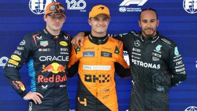 Lando Norris Takes Pole Position For Spanish GP, Max Verstappen Second, Lewis Hamilton Third