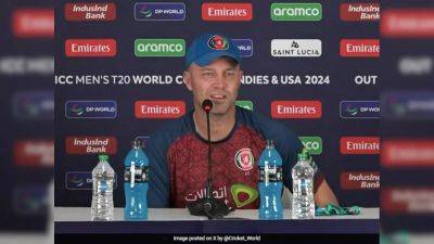 Jonathan Trott - Rashid Khan - "Do You Want Rashid Khan?": Afghanistan Coach's Cheeky Response To Questions On Star - sports.ndtv.com - India - Afghanistan