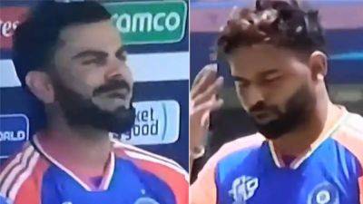 Watch: Frustration Written Large On Virat Kohli's Face As Rishabh Pant Throws His Wicket Away