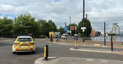 LIVE: Cordon in place at Salford Quays amid reports of 'police incident' - latest updates