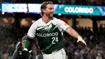 Dustin Bradford - Rockies score game-winning run on Nationals' historic pitch-clock violation - foxnews.com - Washington - state Colorado