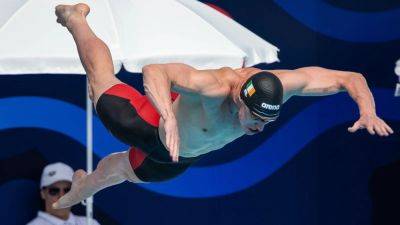 Shane Ryan falls short in men's 50m freestyle European final