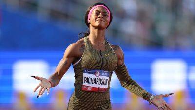 Sha’Carri Richardson qualifies for Paris Olympics after winning 100m sprint at US trials