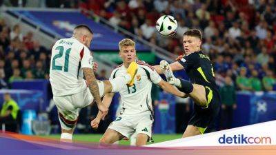 Euro 2024: Skotlandia Vs Hungaria Tanpa Gol di Babak I