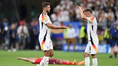 Fuellkrug strikes late as Germany draw 1-1 with Switzerland to win Euro group