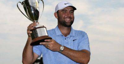 Scottie Scheffler wins Travelers play-off after protesters storm 18th green