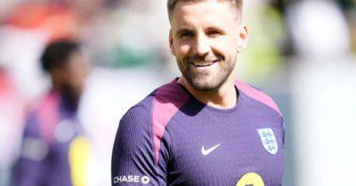 Luke Shaw returns to England training ahead of Slovenia match