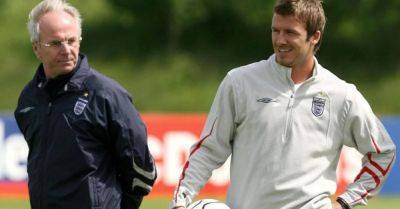 Sven-Goran Eriksson reveals David Beckham’s visit to his home in Sweden