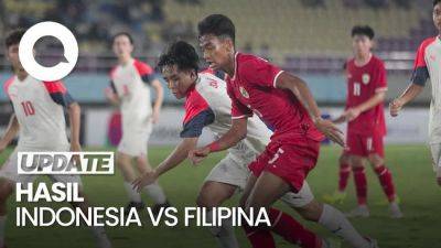 Menang dari Filipina 3-0, Indonesia ke Semifinal Piala AFF U-16 - sport.detik.com - Indonesia