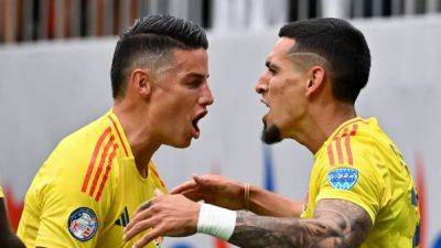 Luis Díaz - Jefferson Lerma - James Rodriguez - Julio Enciso - Rodriguez shines as Colombia beat Paraguay 2-1 in Copa America opener - channelnewsasia.com - Colombia - Argentina - Paraguay