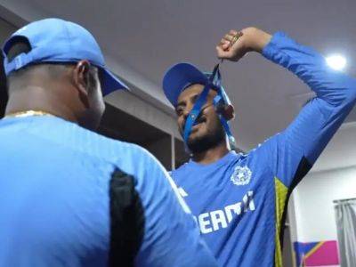 Watch: Axar Patel Receives 'Fielder Of The Match' Medal From Team India's 'Unsung Hero'