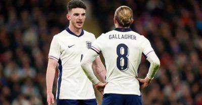 Declan Rice feels ‘safe’ with Conor Gallagher by his side in England midfield