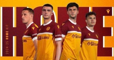 Motherwell launch 'like never before' home kit for new season