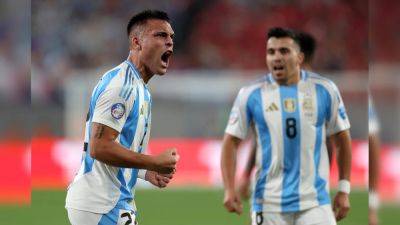 Lautaro Martinez's Late Strike Sends Argentina Into Copa America Quarters