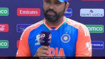 India Getting Let Down By Fear Of Failure At World Cup? Rohit Sharma Answers Ahead Of Semi-Final