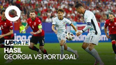 Euro 2024: Portugal Dibungkam Georgia 0-2 - sport.detik.com - Portugal - Georgia
