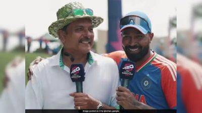 "One Year I Didn't Bowl, Otherwise...": In Chat With Ravi Shastri, Hardik Pandya's Shot At critics