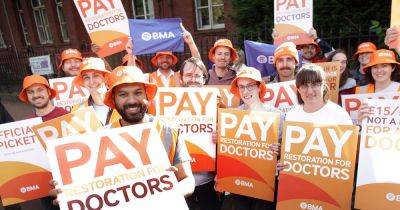 Junior doctors in Manchester join five-day strike as general election looms
