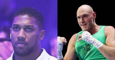 Anthony Joshua accuses Tyson Fury of 'ducking' opponents as he makes honest Oleksandr Usyk rematch prediction