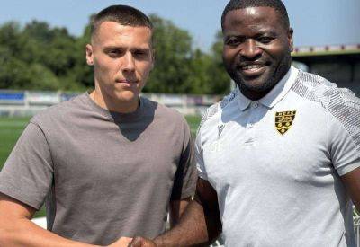 Maidstone United sign former Colchester United and Dover Athletic midfielder Arjanit Krasniqi from Aveley
